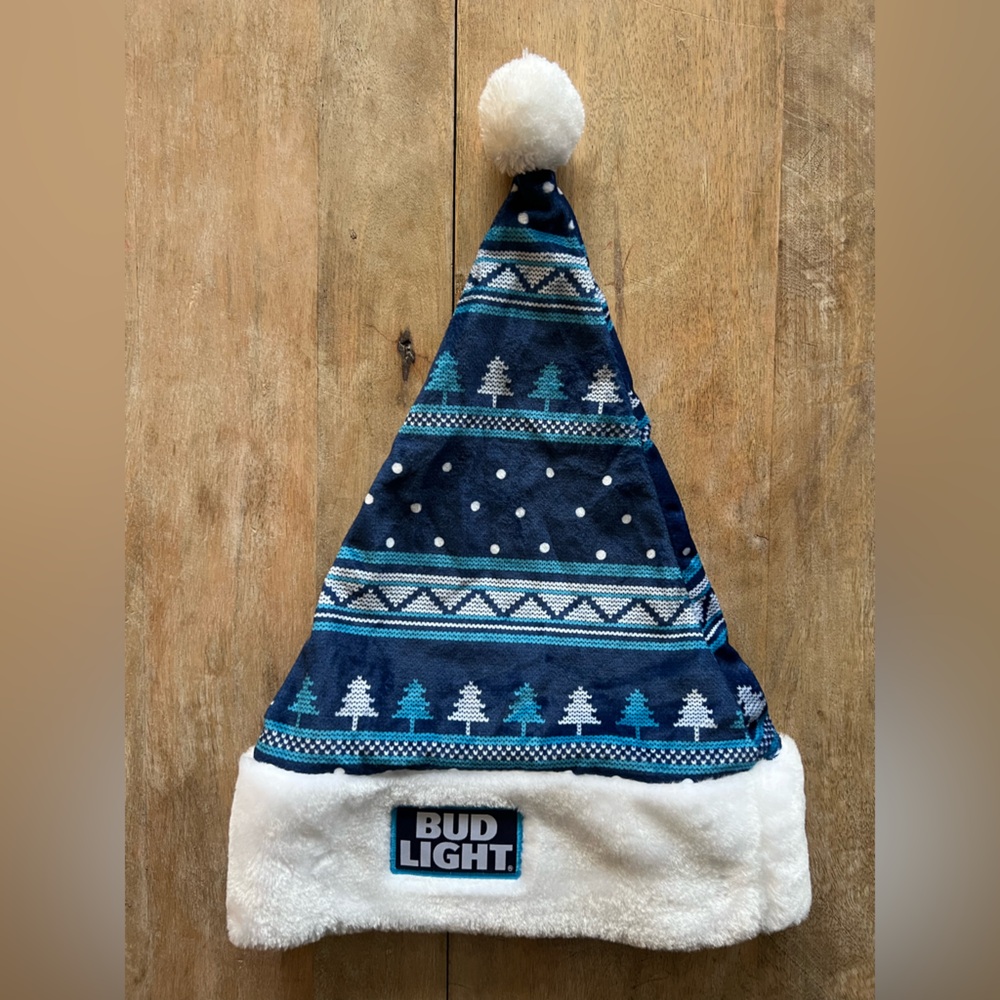 3/$60 Bud Light Christmas Hat
